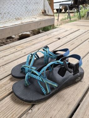 Chaco Women's Blue Strappy Sandals